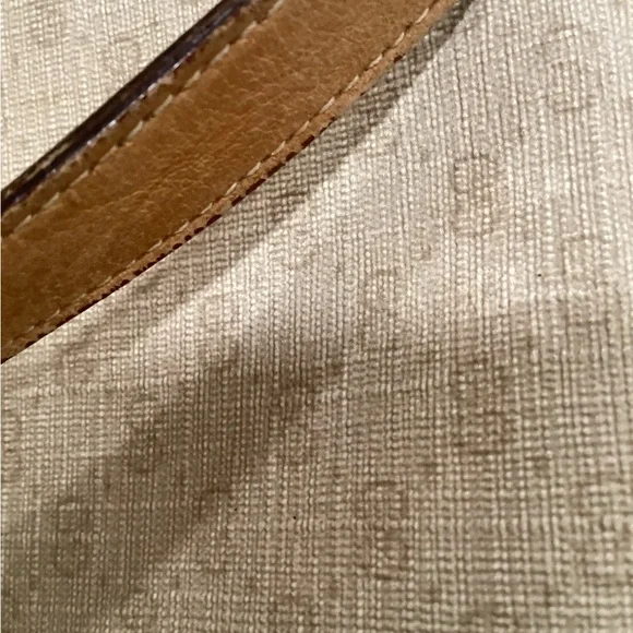 Gucci Tan and Brown Leather Crossbody Bag Vintage 80s OFFERS - Picture 13 of 16